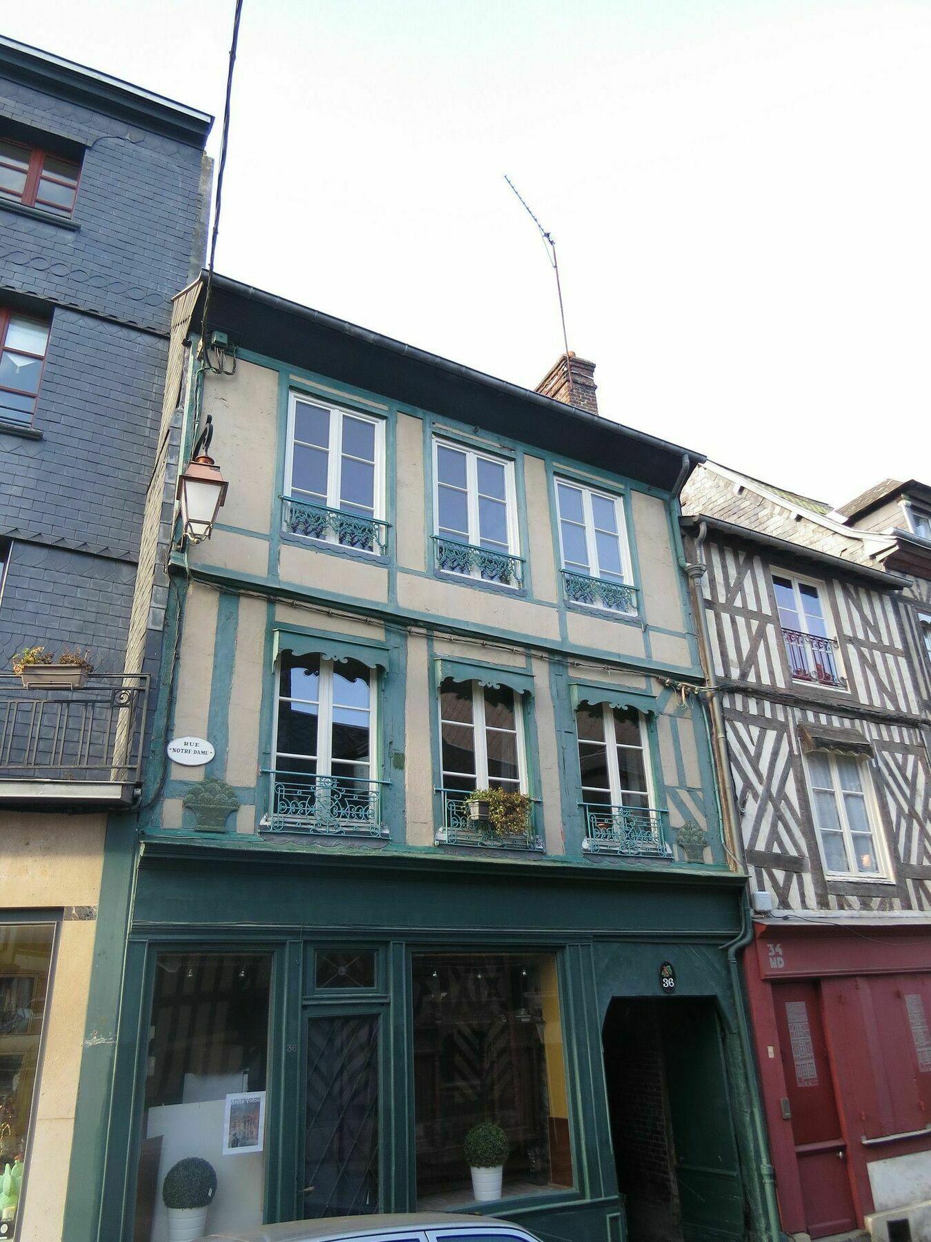 Appartement Le Notre Dame Honfleur Eksteriør billede